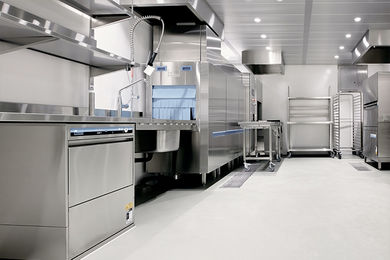 Clean Commercial Kitchen Hood